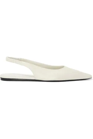 Proenza Schouler Spike leather ballerina shoes