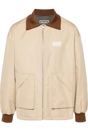 Kenzo Logo-patch reversible jacket