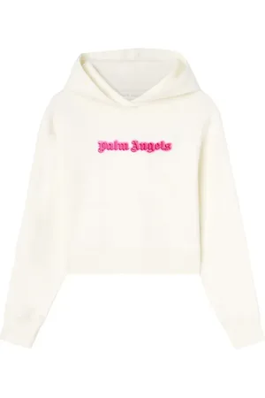 Palm Angels Logo-print cotton hoodie