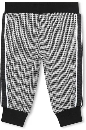HUGO BOSS Pied-de-poule track pants