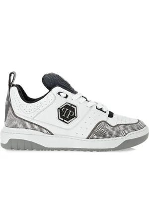 Philipp Plein Hexagon Crystal low-top sneakers