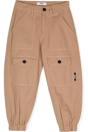Msgm Ripstop tapered trousers