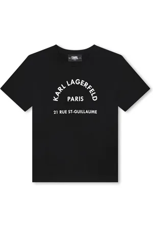 Karl Lagerfeld Logo-print crew-neck T-shirt