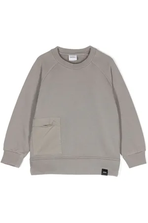 Aspesi Logo-tab cotton sweatshirt