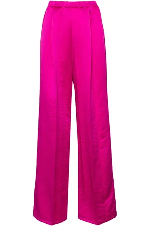 FORTE FORTE Wide-leg satin trousers