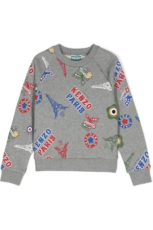 Kenzo Logo-print cotton sweatshirt