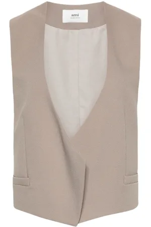 Ami Open-front waistcoat