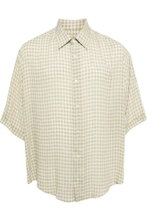 Ami Gingham-print shirt