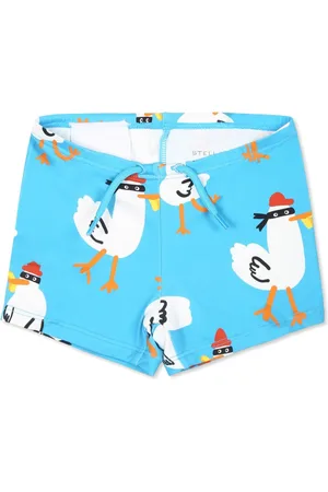 Stella McCartney Seagull Bandit swimshorts