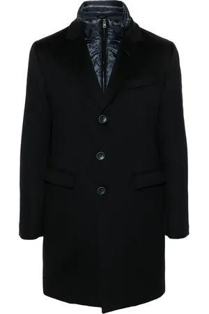 HERNO Layered single-breasted coat