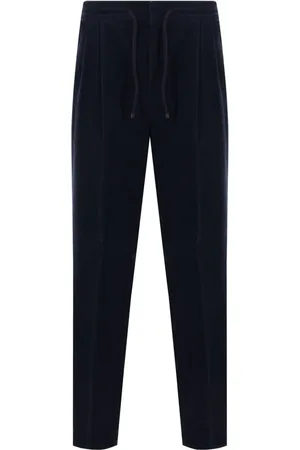 Brunello Cucinelli Tapered-leg corduroy track pants