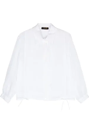 MOORER Eliza-LHR ramie shirt