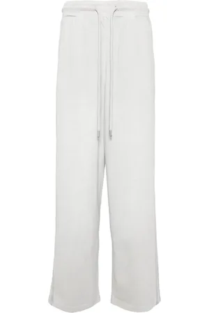 FIVE CM Wide-leg cotton track pants