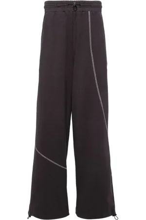 FIVE CM Curve-seam cotton track pants