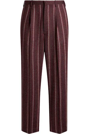 Etro Striped tailored trousers