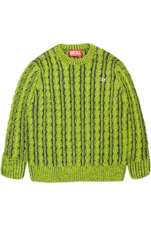 Diesel Cable-knit crew-neck jumper