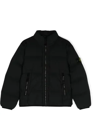 Stone Island Compass-badge quilted puffer jacket
