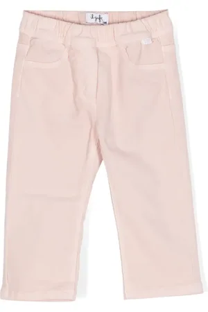 Il gufo Straight-leg velvet trousers