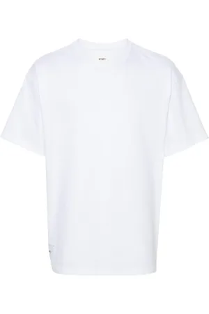 Wtaps Logo-patch cotton T-shirt