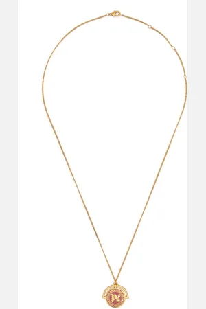 Palm Angels Monogram emblem necklace