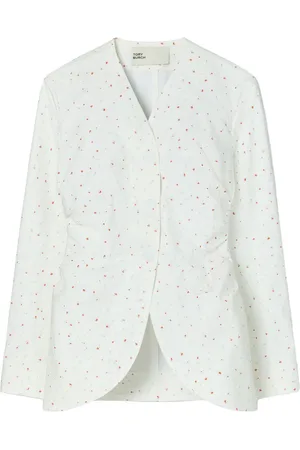 Tory Burch Floral-print poplin jacket