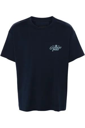 Givenchy Logo-embroidered cotton T-shirt