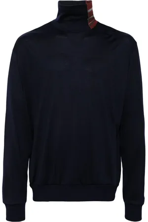 Kolor Stripe-detail wool jumper