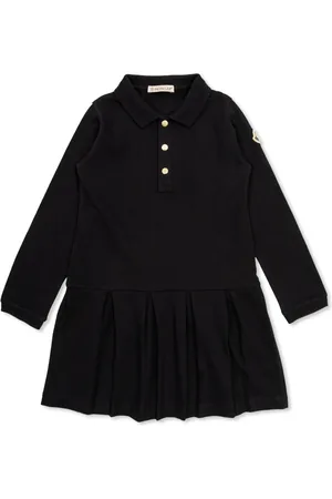 Moncler Logo-patch pleated dress