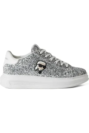Karl Lagerfeld Ikon NFT Kapri glitter-detail sneakers