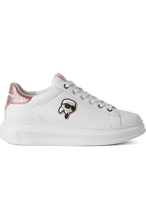 Karl Lagerfeld Ikon NFT Kapri leather sneakers
