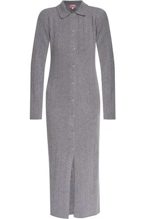 Kenzo Collared knitted dress