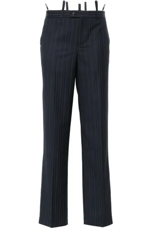 BETTTER Pinstriped tailored straight trousers