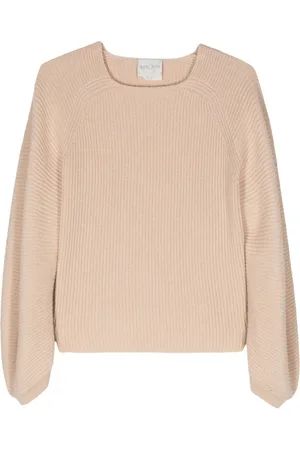 FORTE FORTE Boat-neck ribbed jumper