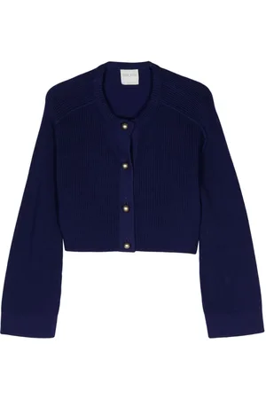 FORTE FORTE Cropped virgin wool cardigan
