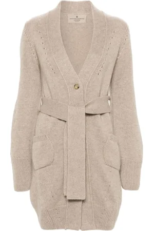 ERMANNO SCERVINO Belted cashmere cardigan