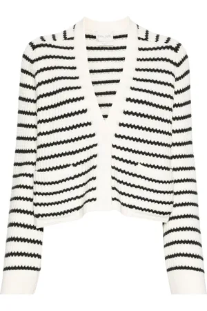 FORTE FORTE Intarsia-knit cashmere cardigan