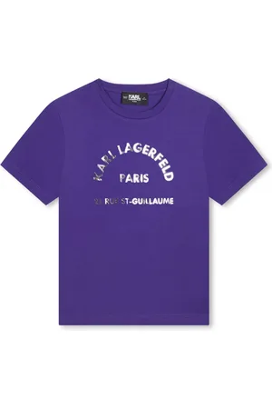 Karl Lagerfeld Logo-print crew-neck T-shirt