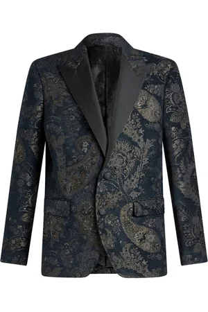 Etro Peak-lapel jacquard blazer