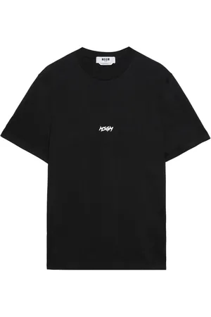 Msgm Logo-print cotton T-shirt