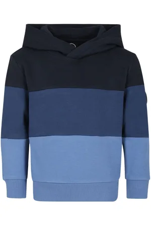 Colmar Stripe-print cotton hoodie