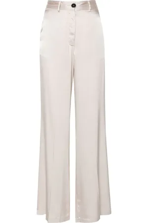 FORTE FORTE Satin palazzo pants