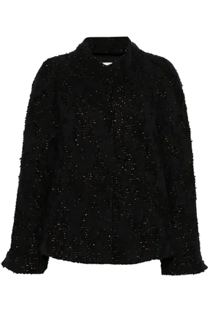 FORTE FORTE Bouclé tweed jacket
