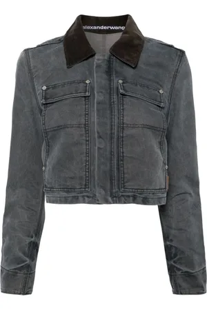 Alexander Wang Shrunken cropped jacket