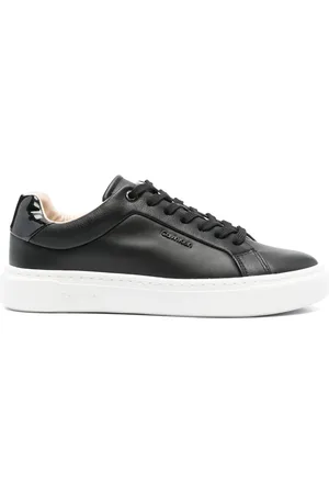 Calvin Klein Lace-up leather sneakers