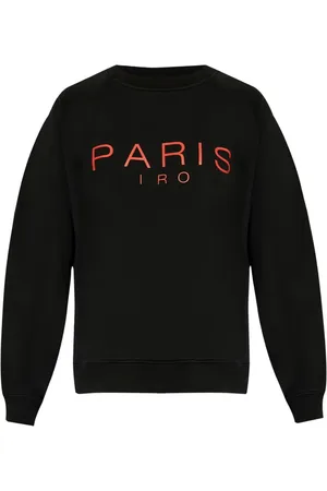 IRO Logo-print cotton jumper