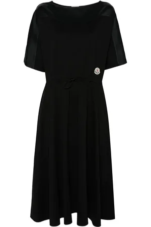 Moncler Panelled A-line midi dress