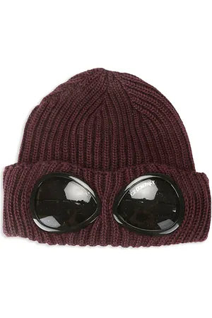 C.P. Company Ribbed beanie hat