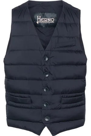 HERNO V-neck down gilet