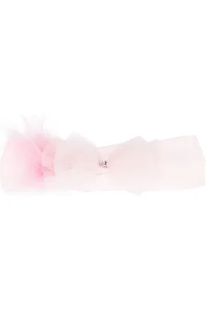 MONNALISA Tulle-bow headband