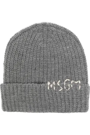 Msgm Chunky ribbed-knit beanie